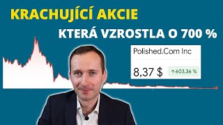 Akcie krachující Polished.com (POL) si připsala +600 % za jeden den