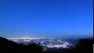 筑波山夜景（御幸ケ原より）