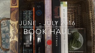 JUNE -JULY BOOK HAUL! //2016