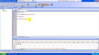VBscript example13 find the character given the ASCII value