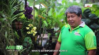 AGRITV March 15, 2020 Episode - ORCHIDS GROWING - Philipine Orchid Society Inc.