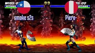 FT5 @umk3: smoke s2s (CL) vs Piero- (PE) [Ultimate Mortal Kombat 3 Fightcade] Jan 11