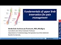 Fundamentals of Upper Limb Innervation for Pain Management