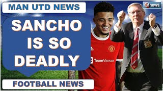 Jodan Sancho Is Dangerous - Sir Alex Ferguson Admits !!!! Manchester United News !!!
