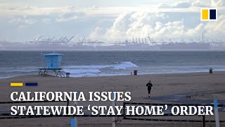 US state of California orders all 40 million residents to stay home amid coronavirus pandemic