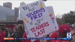 L.A. schools to be closed Tuesday amid striking workers