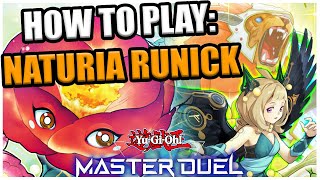 *NEW* NATURIA RUNICK WILL BE *TOP TIER* | How to play Naturia Runick | Yu-Gi-Oh! Master Duel