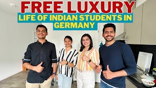 Luxury Life Of Indian Students In Germany | Girls Hostel Tour In Germany