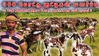 ஆடுகளம் பகுதி-1 | 300 வேம்பூர் பொட்டு குட்டிகள் வளர்ப்பு முறை | வருடத்திற்கு ஆறு லட்சம் வருமானம்