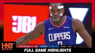 Blazers vs Clippers 12.30.20 Full Highlights