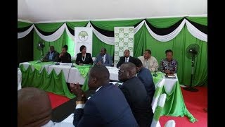IEBC, Nasa, Jubilee in closed door meeting over presidential elections