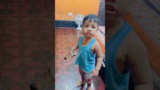 বাবাকে কেন মারতে আসছে আদিয়ান! #angrybaby #babyfights #cutebaby #funnyshorts #kidsshorts #babyplaying