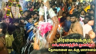 மிரளவைக்கும் தோவாளை வடக்கு மாசானம் சுடலை ஆட்டம் 2024 | Thovalai vadakku masanam sudalai samiattam