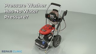Top Reasons Pressure Washer Has No Water Pressure — Pressure Washer Troubleshooting