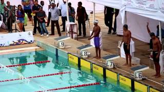 32nd Sub Jr \u0026 42nd Jr Glenmark National Aquatic Championship 2015  50M Freestyle boys group 1