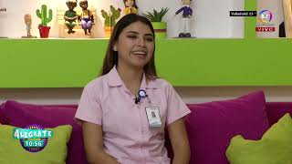 Programa Alegrate con secion de salud.