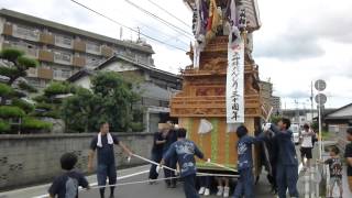 上神拝屋台新調三〇周年台輪新調記念運行！其の弍