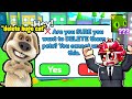 Talking Ben Made me DELETE THIS... | Pet Simulator X