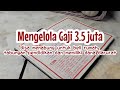 MENGELOLA GAJI 3.5 JUTA| BUDGETING WITH ME | BISA MENABUNG DAN MEMILIKI DANA DARURAT