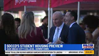 KUSI-SD: SDCCD's Student Housing Preview