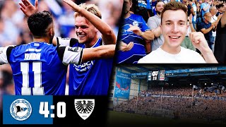 BIELEFELD vs MÜNSTER 4:0 Stadion Vlog 🔥 Derby in der 3. Liga! Deutlicher Sieg auf der Alm!