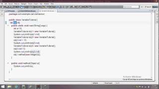 core java basic concepts(Data types and variables) -4