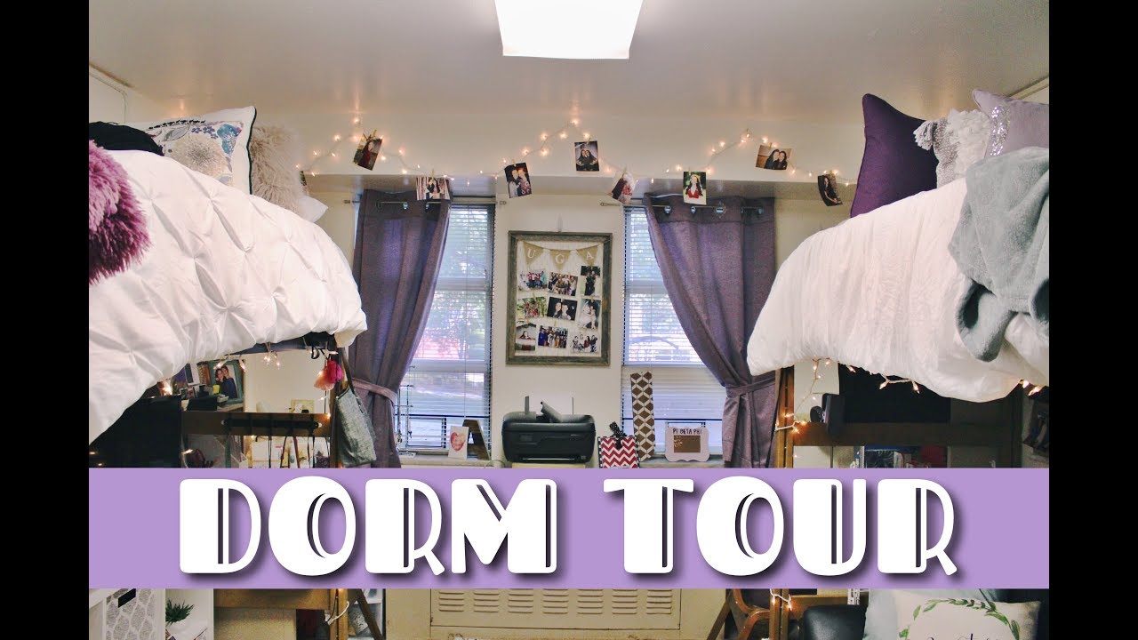 UGA DORM TOUR!!! - YouTube