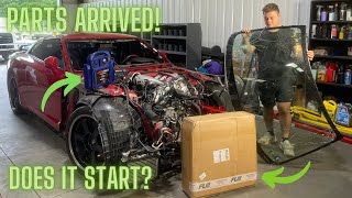 Rebuilding A Wrecked 2016 Nissan GTR Part 2!!