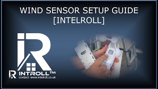WIND SENSOR SETUP GUIDE [INTELROLL]