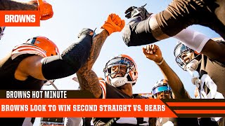 Browns Look to Win Second Straight vs. Bears | Browns Hot Minute