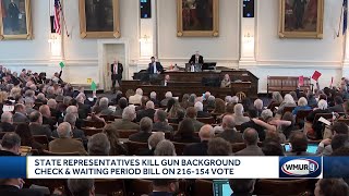 NH lawmakers kill gun background check, waiting period bill