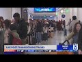 Travelers return after Thanksgiving trips