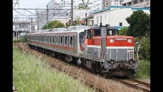 【甲種輸送】 DE10-1662+東急5050系 5両 矢部～淵野辺通過