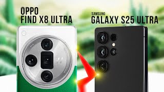 OPPO Find X8 Ultra 5G vs Samsung Galaxy S25 Ultra Full Comparison