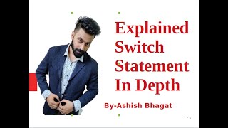 Java Tutorial 21: Control Statements: Switch Statement In Java Part 2