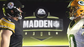 Madden NFL 24 - Green Bay Packers Vs Pittsburgh Steelers Simulation Week 10 All-Madden PS5 Gameplay