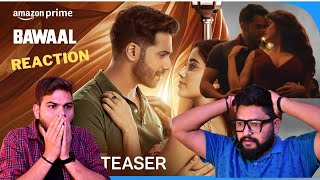 Bawaal Official Teaser Reaction & Review | Varun Dhawan, Janhvi Kapoor | Prime Video India #reaction