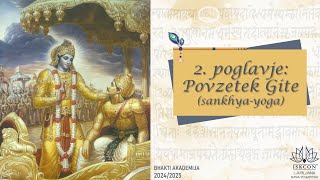 Bhagavad-gita (pregled 1-9) #10 2. poglavje: Povzetek Gite (3.del)