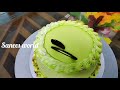 പഞ്ഞി പോലെ സോഫ്റ്റായ പിസ്ത കേക്ക് pista cake half kg pista cake pista cake decoration