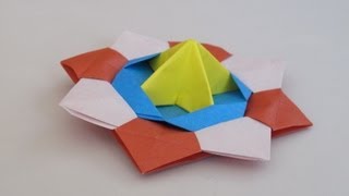 Origami - How to Make a Spinning Top