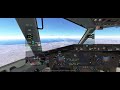 approach and landing in lax united b752 infinite flight