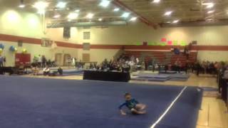 Gymnastic: Sunisa Level 7 Floor routine State meet 2012