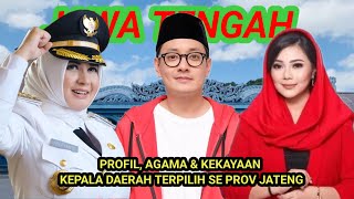 PROFIL, AGAMA \u0026 PENDIDIKAN KEPALA DAERAH TERPILIH SE PROVINSI JAWA TENGAH PADA PILKADA 2024