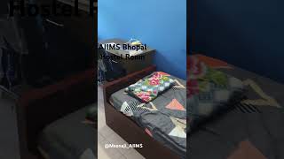 AIIMS Bhopal hostel room