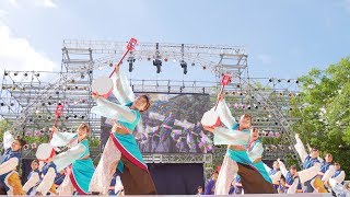 [4K] 大阪市立大学チーム朱蘭　どまつり 2018　本祭1日目 (中央)