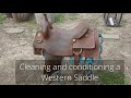 Cleaning and conditioning a Western Saddle to bring it back to life