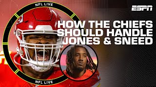 The Chiefs' priority is Chris Jones, but they NEED L'Jarius Sneed! - Louis Riddick | NFL Live