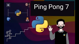Python Ping Pong Game Part 7 - Displaying/Keeping Score