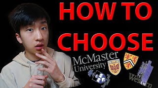 CHOOSING UNIVERSITIES IN ONTARIO (7 Things to Consider) | Western University, UofT, McMaster 2020