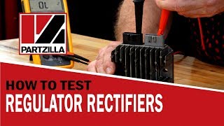 How to Test a Regulator Rectifier - They're Not all the Same! | 3 Phase Rectifier Test | Partzilla